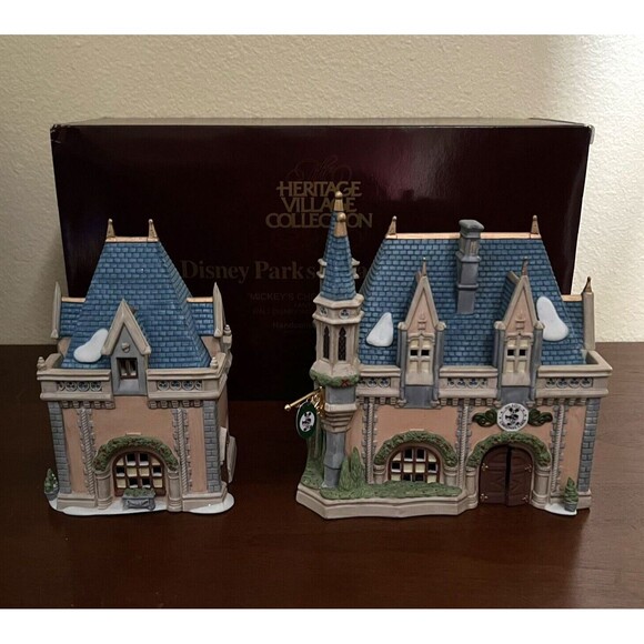 Dept 56 Disney Parks Village Series Mickeys Christmas Carol Fantasyland Retired - Picture 3 of 14